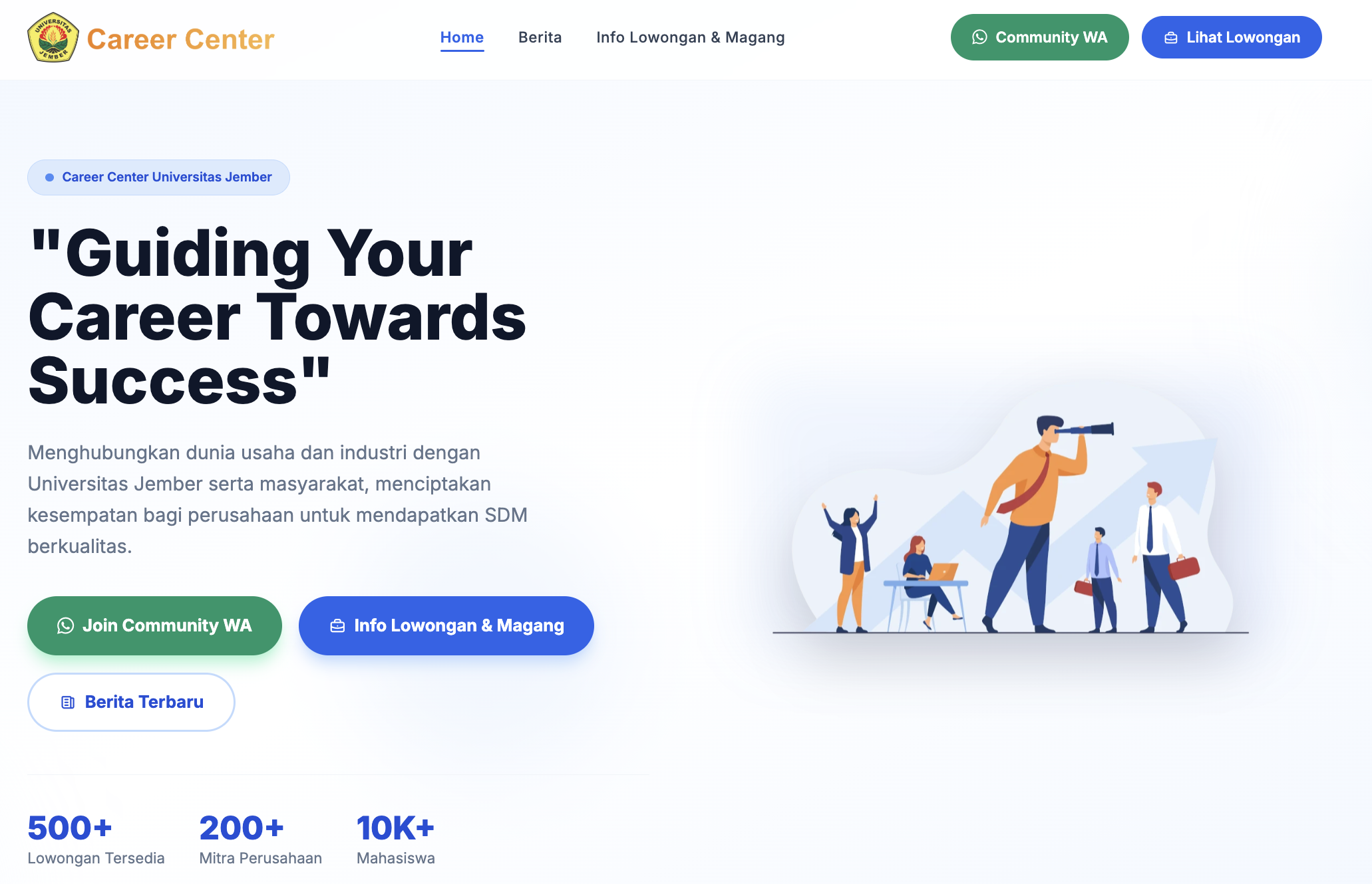 WhatsApp Community Career Center